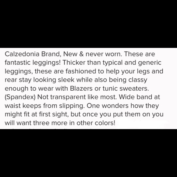 Calzedonia push up leggings, Italy ๐ฎ๐น Sz S - Picture 5 of 5